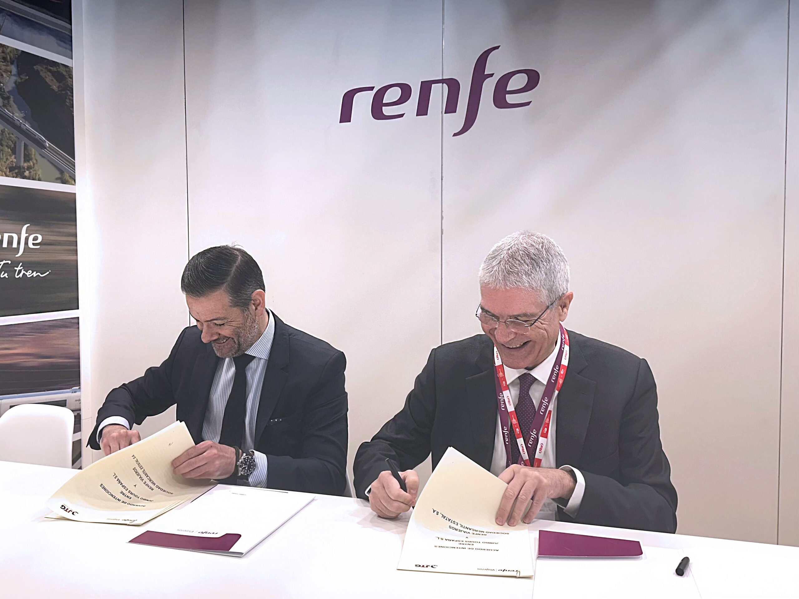 Renfe and Jumbo Tours Group to explore a market niche with a potential 20 million trips per year